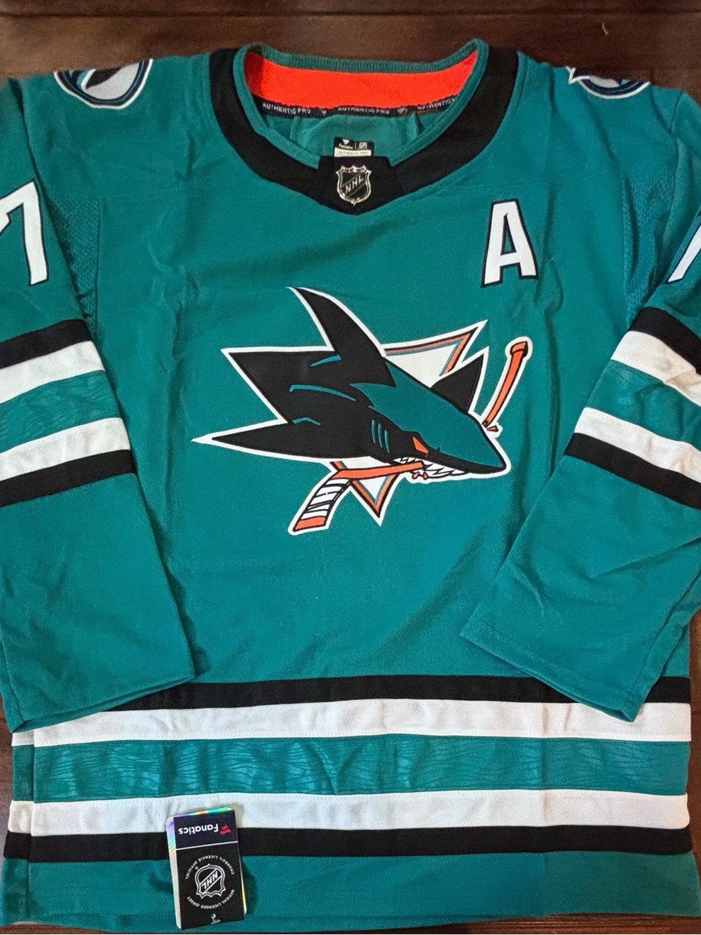 San Jose Sharks Macklin Celebrini Jersey Adult XL NWT